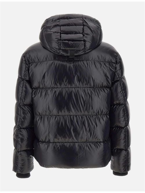 KINGS PUFFER JACKET SH MOOSE KNUCKLES | M35MJ144S305 BLK W/BLK SH